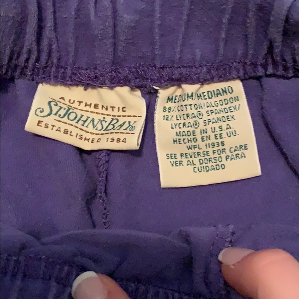 PURPLE SLEEP PANTS *GIRLS* - Picture 3 of 3